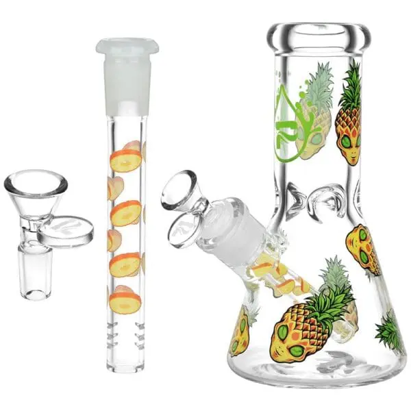 Pulsar Pine Alien Design Series Glass Beaker Water Pipe - Haze Smoke Shop USA - Vaporizers Super Store