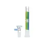 Pulsar Rainbow Pride Glow Glass Beaker Water Pipe - Haze Smoke Shop USA - Vaporizers Super Store