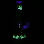 Pulsar Rainbow Pride Glow Glass Beaker Water Pipe - Haze Smoke Shop USA - Vaporizers Super Store
