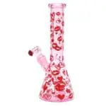 Pulsar Valentine's XOXO Glass Beaker Water Pipe & Hand Pipe Set - Haze Smoke Shop USA - Vaporizers Super Store