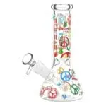Pulsar World Peace Beaker Glass Water Pipe - Haze Smoke Shop USA - Vaporizers Super Store