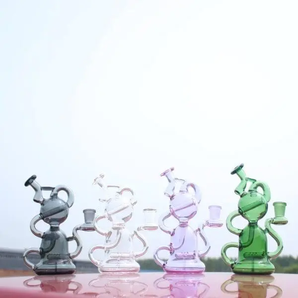 Recycler Style Mini Water Pipe - Haze Smoke Shop USA - Vaporizers Super Store