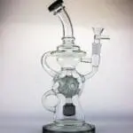 Recycler Style Water Pipe with Perc