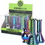 SeshGear Glass Mini Water Pipe - Haze Smoke Shop USA - Vaporizers Super Store