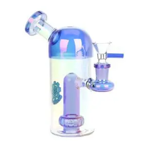 SeshGear Space Dome Showerhead Perc Electroplated Glass Water Pipe - Haze Smoke Shop USA - Vaporizers Super Store