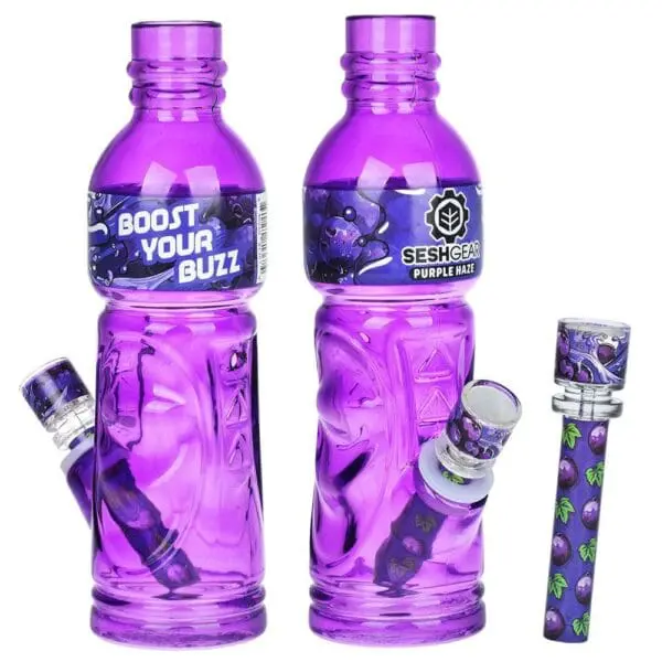 SeshGear Terpade Beverage Bottle Glass Water Pipe - Haze Smoke Shop USA - Vaporizers Super Store