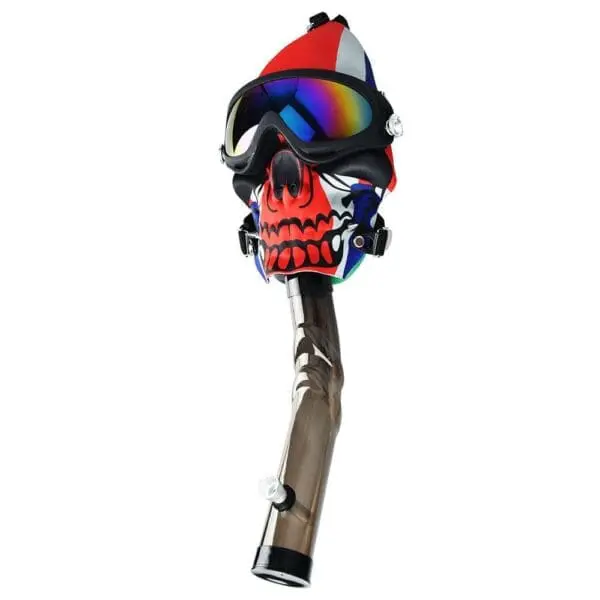 Ski Goggle Gas Mask w/ Acrylic Water Pipe - Haze Smoke Shop USA - Vaporizers Super Store