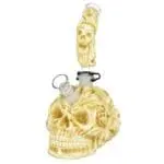 Skull Pile Sugar Skull Glass Water Pipe - Haze Smoke Shop USA - Vaporizers Super Store