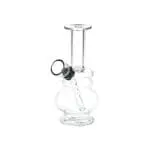 Small But Stout Bubble Rings Glass Water Pipe - Haze Smoke Shop USA - Vaporizers Super Store