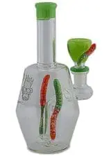 Space King Gummy Worms Water Pipe - Haze Smoke Shop USA - Vaporizers Super Store