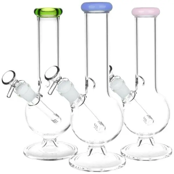 Spherical Splendor Round Bottom Water Pipe - Haze Smoke Shop USA - Vaporizers Super Store