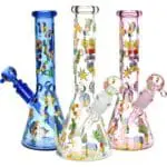 Spring Break 2024 Glass Beaker Water Pipe - Haze Smoke Shop USA - Vaporizers Super Store
