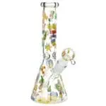 Spring Break 2024 Glass Beaker Water Pipe - Haze Smoke Shop USA - Vaporizers Super Store