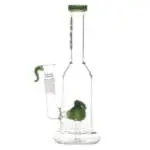 Thug Life - 8" Green Water Pipes w/ Custom Perc - Haze Smoke Shop USA - Vaporizers Super Store