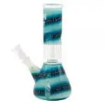 Thug Life Blue Ocean Swirl Water Pipe - Haze Smoke Shop USA - Vaporizers Super Store