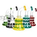 Tie Dye Effect Mini Water Pipe