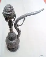 Vintage Antique Collectible Old Silver Hookah - Haze Smoke Shop USA - Vaporizers Super Store