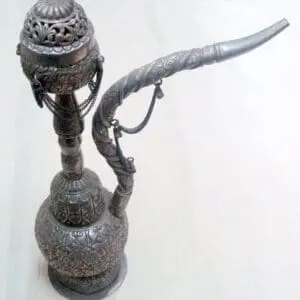 Vintage Antique Collectible Old Silver Hookah - Haze Smoke Shop USA - Vaporizers Super Store