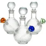 Vintage Decanter Style Glass Water Pipe w/ Cap - Haze Smoke Shop USA - Vaporizers Super Store