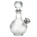 Vintage Decanter Style Glass Water Pipe w/ Cap - Haze Smoke Shop USA - Vaporizers Super Store