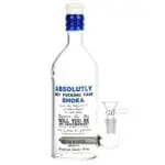 Vodka Bottle Glass Water Pipe - Haze Smoke Shop USA - Vaporizers Super Store