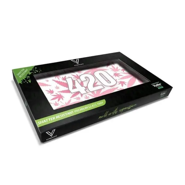 420 Glass Tray - Haze Smoke Shop USA