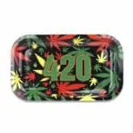 420 Rasta Metal Rollin' Tray - Haze Smoke Shop USA