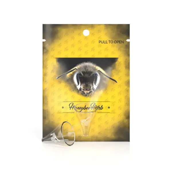 Honeybee Herb Quartz Funnel - Image 5