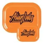 Alien Labs Metal Rolling Tray - Orange Logo - Haze Smoke Shop USA