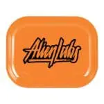 Alien Labs Metal Rolling Tray - Orange Logo - Haze Smoke Shop USA
