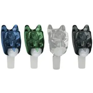 Bat Person Herb Slide - 14mm Male Herb Slides - Haze Smoke Shop USA