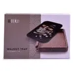 Benji - Walnut Tray w/ Magnetic Lid Kit - Make it Rain - Haze Smoke Shop USA