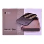 Benji - Walnut Tray w/ Magnetic Lid Kit - OG - Haze Smoke Shop USA