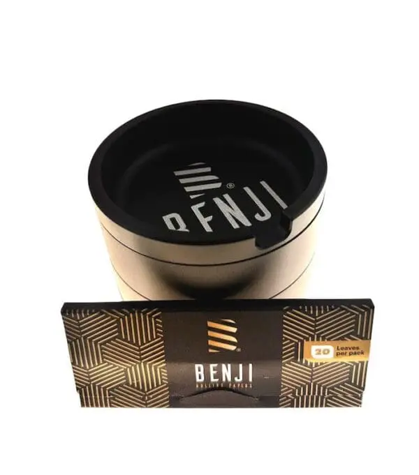 Benji XL Ashtray Grinder - 4" - Haze Smoke Shop USA