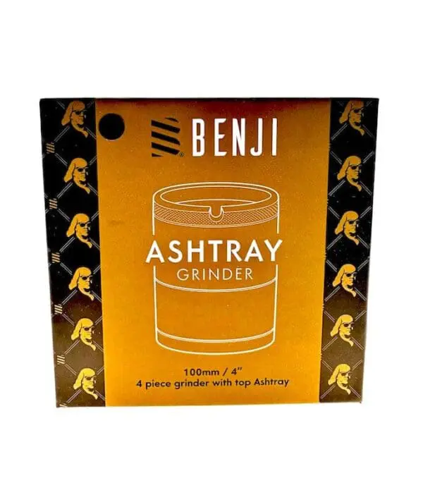 Benji XL Ashtray Grinder - 4" - Haze Smoke Shop USA