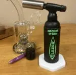 Blazer Torch Stabilizer Base Big Shot GT 8000 Stand In Heavy Duty Corian Material Lighter Holders - Haze Smoke Shop USA