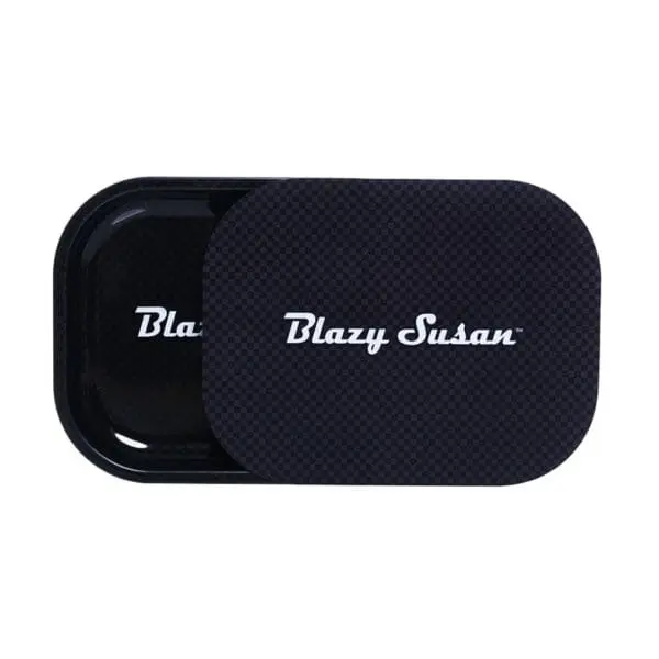 Blazy Susan Rolling Tray (with Lid) - Haze Smoke Shop USA