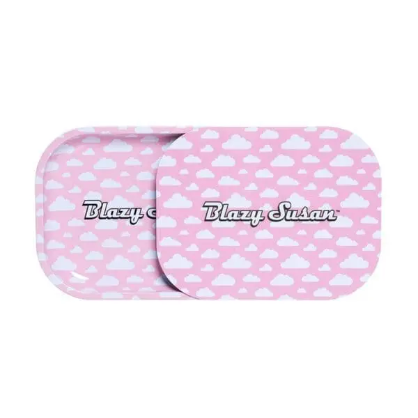 Blazy Susan Rolling Tray (with Lid) - Haze Smoke Shop USA