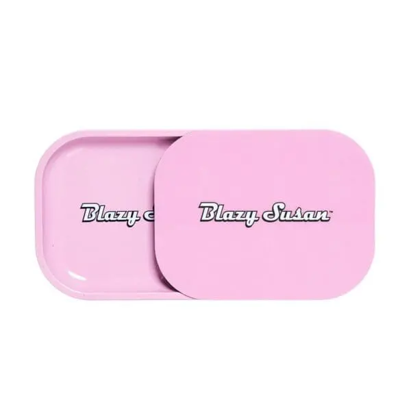 Blazy Susan Rolling Tray (with Lid) - Haze Smoke Shop USA