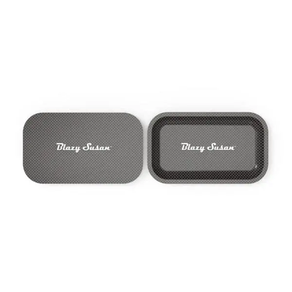 Blazy Susan Rolling Tray (with Lid) - Haze Smoke Shop USA