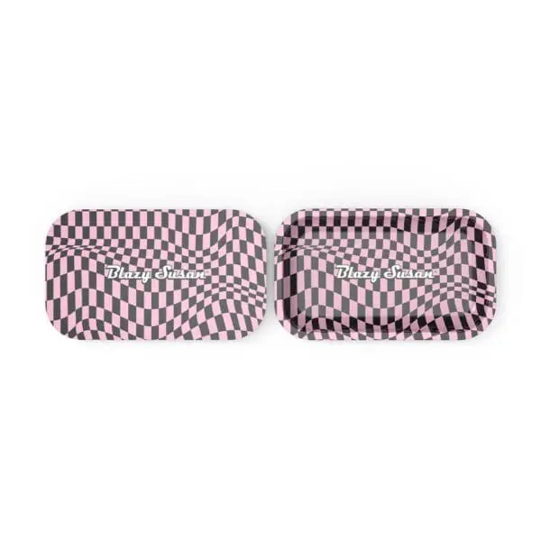 Blazy Susan Rolling Tray (with Lid) - Haze Smoke Shop USA