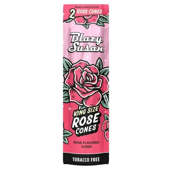Blazy Susan Rose Cones - 2PK - 10ct Display - Haze Smoke Shop USA