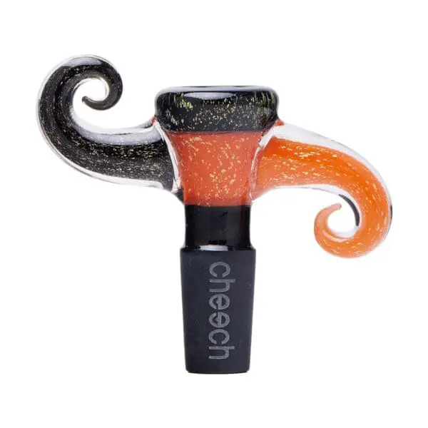 Cheech Glass 2" 14mm Dichro Horns Up and Down - Haze Smoke Shop USA