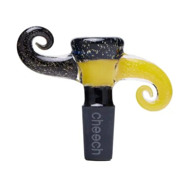Cheech Glass 2" 14mm Dichro Horns Up and Down - Haze Smoke Shop USA
