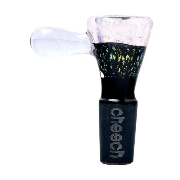 Cheech Glass 2" Transparent Dichro Bowl Slide - Haze Smoke Shop USA
