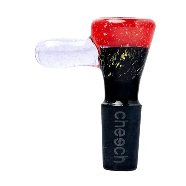 Cheech Glass 2" Transparent Dichro Glass Bowl - Haze Smoke Shop USA