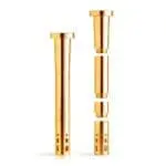 Chill - Unbreakable Aluminum Downstem - Gold Bong Downstems - Haze Smoke Shop USA