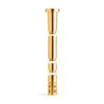 Chill - Unbreakable Aluminum Downstem - Gold - Haze Smoke Shop USA