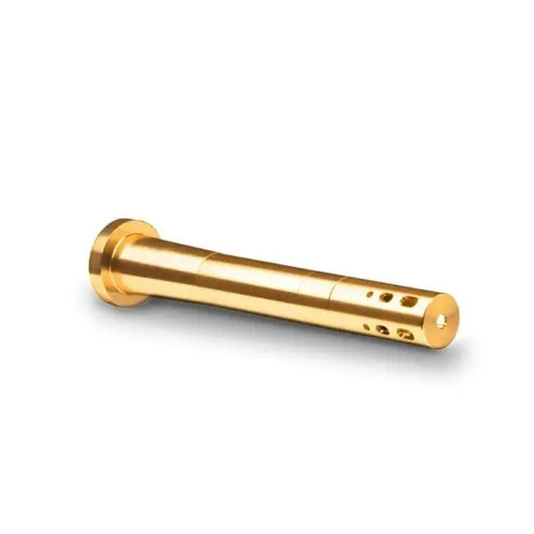 Chill - Unbreakable Aluminum Downstem - Gold - Haze Smoke Shop USA