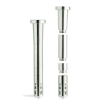 Chill - Unbreakable Aluminum Downstem - Sliver Bong Downstems - Haze Smoke Shop USA